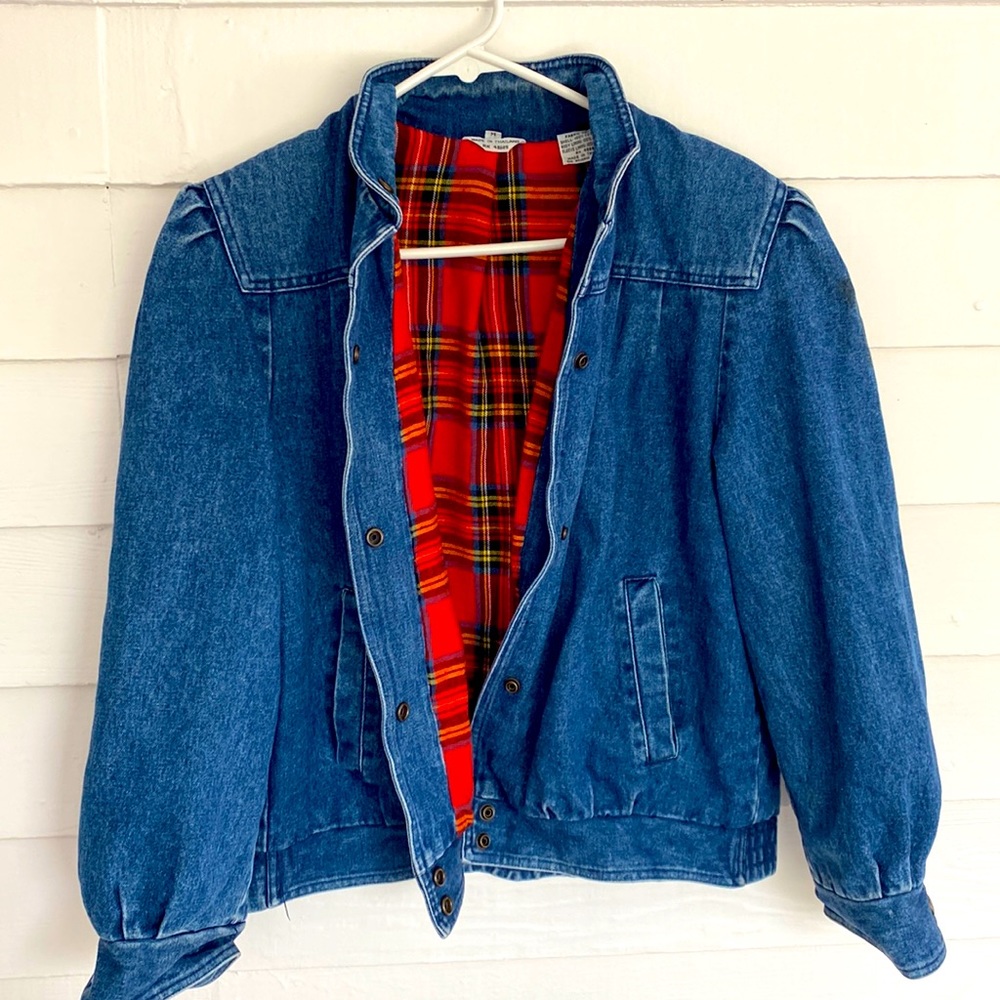 Vintage jean jacket from Thailand